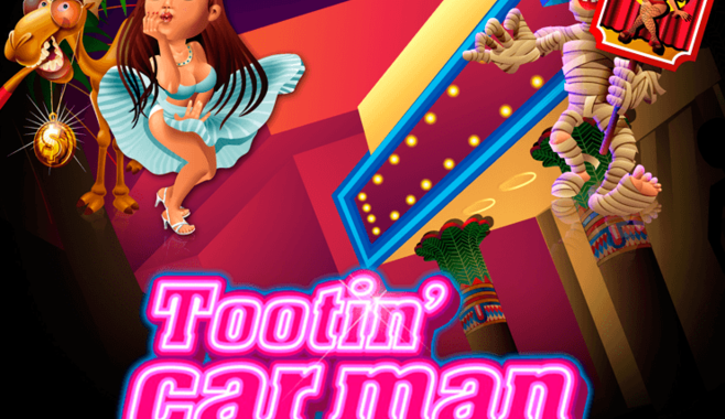 Забавные приключения главного героя в игровом аппарате Tootin Car Man